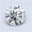 Del inventario de diamantes de laboratorio, 1.17 quilates, Redondo , Color F, claridad VS2 y certificado GIA