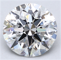 Del inventario de diamantes de laboratorio, 3.54 quilates, Redondo , Color E, claridad VS1 y certificado IGI