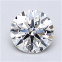 Del inventario de diamantes de laboratorio, 1.50 quilates, Redondo , Color D, claridad VS1 y certificado IGI