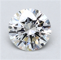 Del inventario de diamantes de laboratorio, 1.39 quilates, Redondo , Color D, claridad VVS2 y certificado IGI