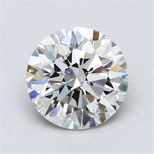 Picture of Lab Created Diamond 1.25 Carats, Round with Ideal Cut, E Color, VVS2 Clarity and Certified by IGI