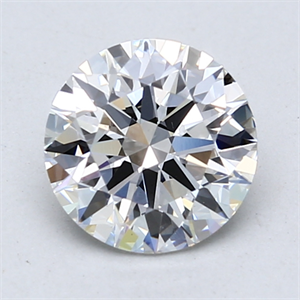 Picture of Lab Created Diamond 1.55 Carats, Round with Ideal Cut, D Color, VVS2 Clarity and Certified by IGI