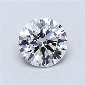 Picture of Lab Created Diamond 0.84 Carats, Round with Ideal Cut, D Color, VS1 Clarity and Certified by IGI
