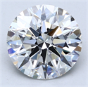 Del inventario de diamantes de laboratorio, 3.01 quilates, Redondo , Color E, claridad VS1 y certificado IGI