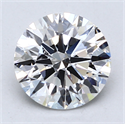 Del inventario de diamantes de laboratorio, 2.02 quilates, Redondo , Color D, claridad VVS2 y certificado IGI