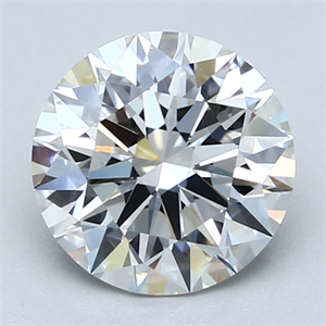 Picture of Lab Created Diamond 2.28 Carats, Round with Excellent Cut, G Color, VVS2 Clarity and Certified by GIA