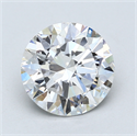 Lab Created Diamond 3.28 Carats, Round with Excellent Cut, E Color, VS1 Clarity and Certified by GIA