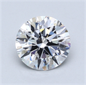 Del inventario de diamantes de laboratorio, 2.09 quilates, Redondo Ideal, Color D, claridad VS1 y certificado GIA