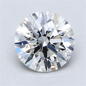Picture of Lab Created Diamond 1.51 Carats, Round with Excellent Cut, D Color, VS1 Clarity and Certified by IGI