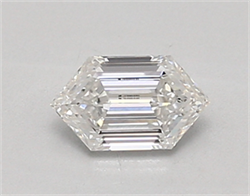 Picture of Lab Created Diamond 0.58 Carats, LONG HEXAGON with  Cut, E Color, vvs2 Clarity and Certified by IGI