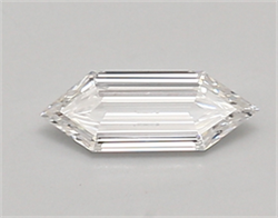 Picture of Lab Created Diamond 0.45 Carats, LONG HEXAGON with  Cut, D Color, vvs2 Clarity and Certified by IGI