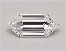 Picture of Lab Created Diamond 0.69 Carats, LONG HEXAGON with  Cut, E Color, vvs2 Clarity and Certified by IGI