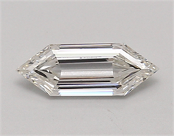 Picture of Lab Created Diamond 0.98 Carats, LONG HEXAGON with  Cut, G Color, vvs1 Clarity and Certified by IGI