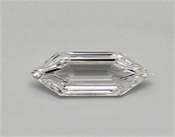 Picture of Lab Created Diamond 0.30 Carats, LONG HEXAGON with  Cut, E Color, vvs2 Clarity and Certified by IGI
