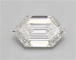Picture of Lab Created Diamond 0.84 Carats, LONG HEXAGON with  Cut, D Color, vvs2 Clarity and Certified by IGI