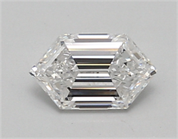 Picture of Lab Created Diamond 0.79 Carats, LONG HEXAGON with  Cut, D Color, vvs2 Clarity and Certified by IGI