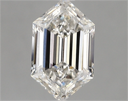 Picture of Lab Created Diamond 1.39 Carats, LONG HEXAGON with  Cut, E Color, vs2 Clarity and Certified by IGI