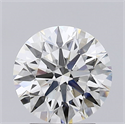 Lab Created Diamond 2.27 Carats, Round with Ideal Cut, H Color, VS1 Clarity and Certified by IGI