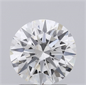 Lab Created Diamond 1.73 Carats, Round with Ideal Cut, F Color, VS2 Clarity and Certified by IGI