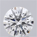 Del inventario de diamantes de laboratorio, 1.85 quilates, Redondo , Color G, claridad VS2 y certificado IGI
