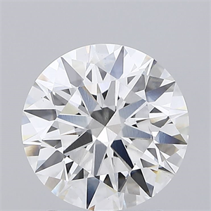 Foto Del inventario de diamantes de laboratorio, 2.10 quilates, Redondo , Color G, claridad VS2 y certificado IGI de