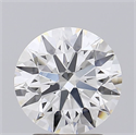 Del inventario de diamantes de laboratorio, 2.41 quilates, Redondo , Color G, claridad VS1 y certificado IGI
