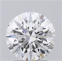 Del inventario de diamantes de laboratorio, 1.67 quilates, Redondo , Color E, claridad VS2 y certificado IGI