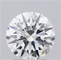 Del inventario de diamantes de laboratorio, 1.70 quilates, Redondo , Color F, claridad VS1 y certificado IGI